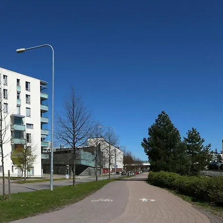 Convenient For 2 With Sauna In Vuosaari Apartment